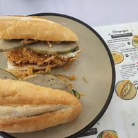 Classic banh mi at Khong Vegan Restaurant  in Da Nang
