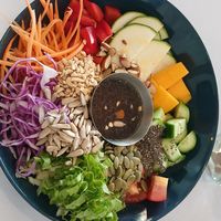 Raw slim bowl at Khong Vegan Restaurant  in Da Nang