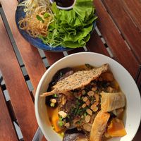 Mi Quang at Khong Vegan Restaurant  in Da Nang
