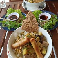 Mi Quang at Khong Vegan Restaurant  in Da Nang