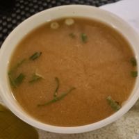 Miso soup at Restaurante Japones-Asia Tokyo in Portimao