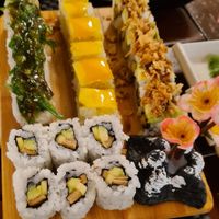 Vegan sushi options at Restaurante Japones-Asia Tokyo in Portimao