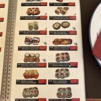 Menu  at Restaurante Japones-Asia Tokyo in Portimao