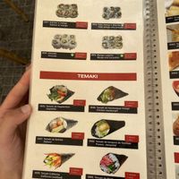 Menu  at Restaurante Japones-Asia Tokyo in Portimao