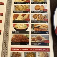 Menu  at Restaurante Japones-Asia Tokyo in Portimao