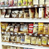 Some of the bio food they sell  at FOOD Mercearia Biológica in Lisbon