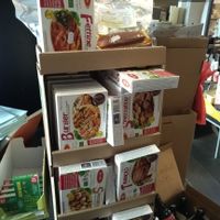 Vegan "meats" at ToBio Vegan Shop in Naples