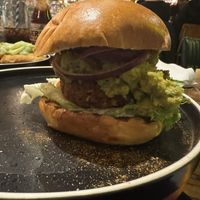 Motherclucker burger  at Turtle Bay in Leamington Spa