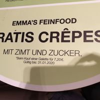 Crepe at Emma's Feinfood in Leipzig