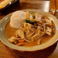Tofu and vegetables in peanut sauce at Hanoi Pho in Mannheim