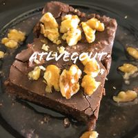 Brownie  at Mama Pacha in San Juan