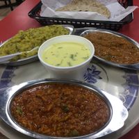Gujarati plate  at Khasiyat in Orlando