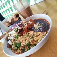 Tofu scramble at Choclo y Maíz Cocina Vegana in Guadalajara