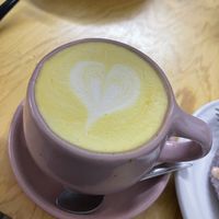 Golden milk  at Choclo y Maíz Cocina Vegana in Guadalajara