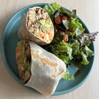 Rich n yummy burrito  at Choclo y Maíz Cocina Vegana in Guadalajara