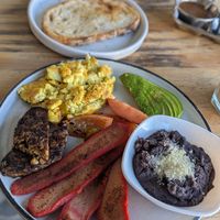 Chocloymaiz brekkie at Choclo y Maíz Cocina Vegana in Guadalajara