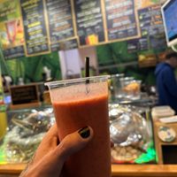 fruit smoothie ~ vegan   at Chiquita Fruit Bar in Naples