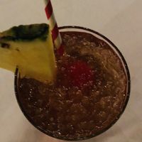 Famous Mai Tai cocktail at Bali Hai Restaurant in San Diego