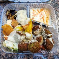  at Sam's Falafel Cart in New York City