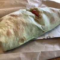 Vegan brekky burrito at Byron Corner Store in Byron Bay