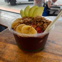 Açai bowl  at Byron Corner Store in Byron Bay