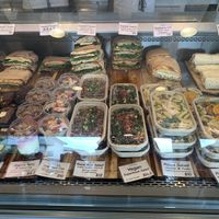 Items clearly marked if vegan at Byron Corner Store in Byron Bay