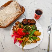 Makali (vegan platter) at Azzam at Azzam in Berlin