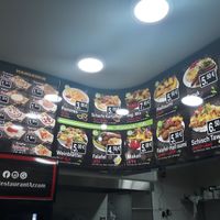 Vegan/vegetarian dishes (all including bread, dips,etc!) at Azzam in Berlin