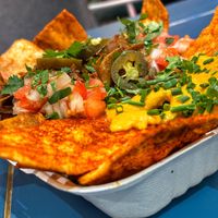 Nachos  at Tacos and Flipflops - Pop-up in Peterborough