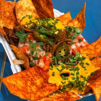Nachos  at Tacos and Flipflops - Pop-up in Peterborough