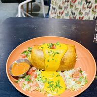 Chimichanga 😋  at Tacos and Flipflops - Pop-up in Peterborough