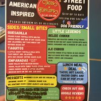 Menu  at Tacos and Flipflops in Peterborough