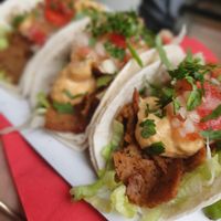 😋😋 at Tacos and Flipflops - Pop-up in Peterborough