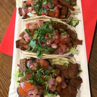 Amazingly tasty vegan tacos 😍 at Tacos and Flipflops - Pop-up in Peterborough
