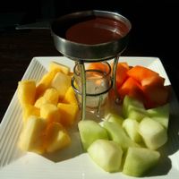 Fruit and Dark chocolate at Elevation in Minot at Elevation in Minot