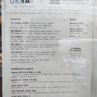 Lots of choice at Okra in Shrewsbury
