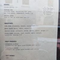 Plenty of drink options too at Okra in Shrewsbury