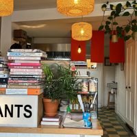 Chilled out, waiting for food😄 at Okra in Shrewsbury