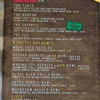 Menu at Okra in Shrewsbury