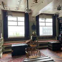 Seating  at Saemundur i Sparifötunum in Reykjavik