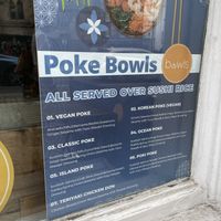 Not tried the Korean vegan poke bowl  at Bowls in Edinburgh