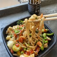 Tofu udon   at Bowls in Edinburgh