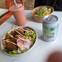 Vegan options at Bowls at Bowls in Edinburgh