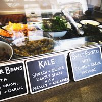 Vegan salads at Bowls, Edinburgh at Bowls in Edinburgh