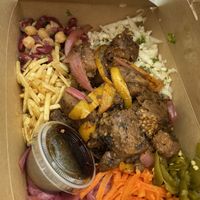 Jerk Eggplant Bowl  at Irie Island Eats in Marathon