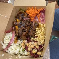 Jerk Eggplant Bowl  at Irie Island Eats in Marathon