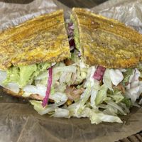 Jibarito with jackfruit   at Mayo Ketchup in St Louis
