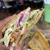 Jibarito with jackfruit   at Mayo Ketchup in St Louis