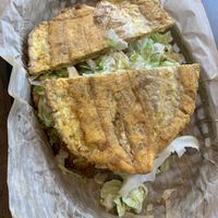 Vegan Jibarito with added jackfruit   at Mayo Ketchup in St Louis