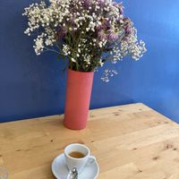 Delicious coffee at Absolute Coffee in Brooklyn